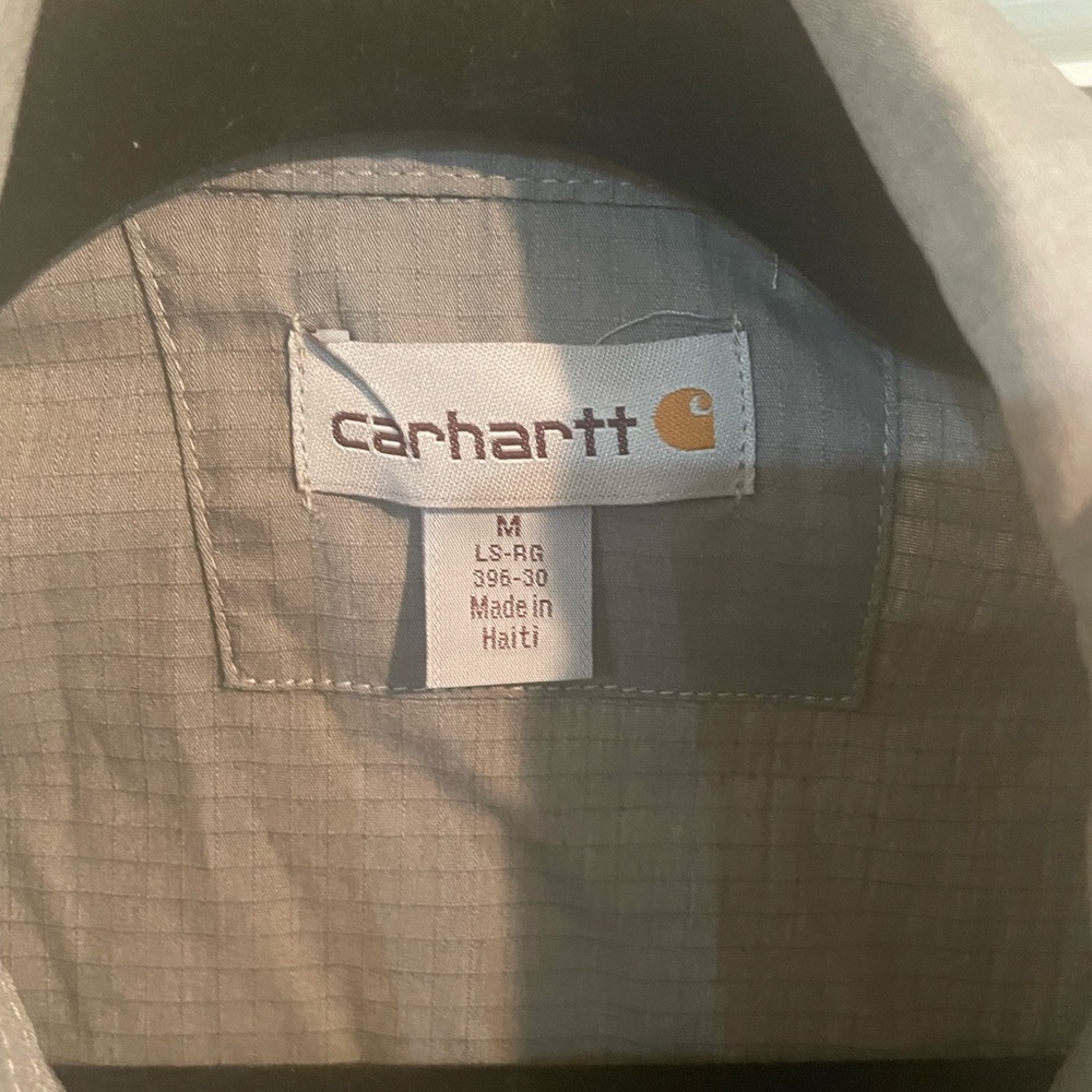 Men's Carhartt Medium Gray Long Sleeve -new no tags - Picture 2 of 4